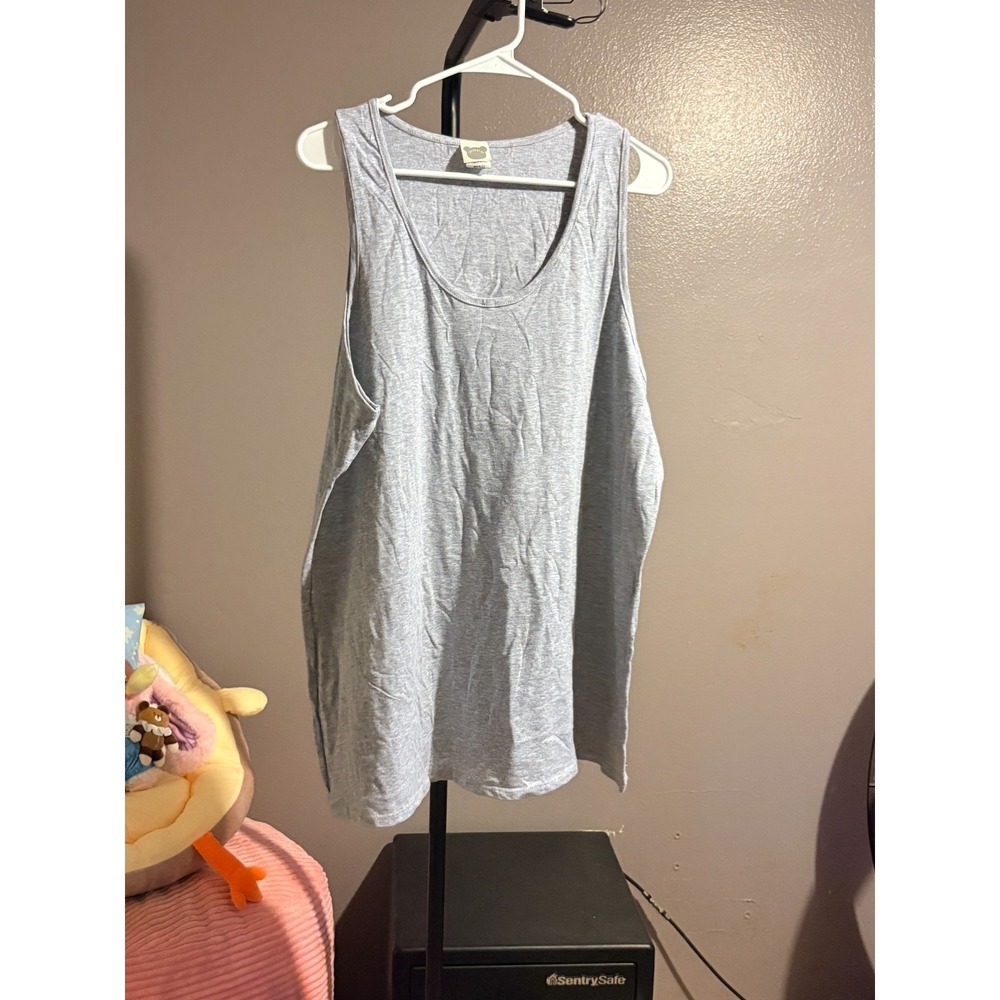 Color Bear Grey Sleeveless Tank Top Women's‎ Sz 3XL